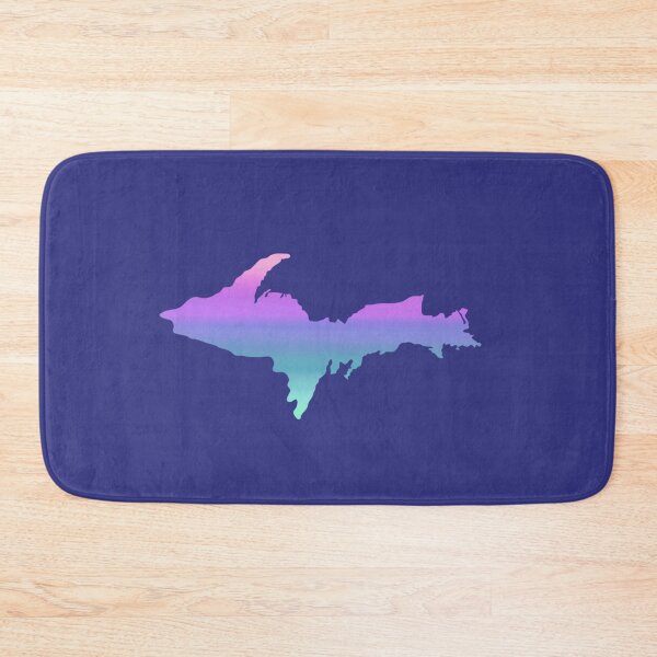 Item preview, UP Upper Peninsula Blue Green Pink Purple Ombre Graphic Yooper 906  designed and sold by Destinations Souvenirs.