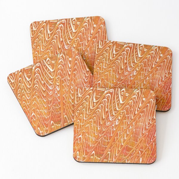 Item preview, Orange Squiggles designed and sold by KrisHundt.