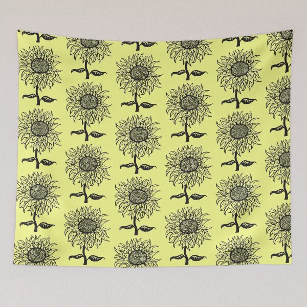 Item preview, Sunflower | Floral Design designed and sold by Monochromatics by Corie Mae Dark.