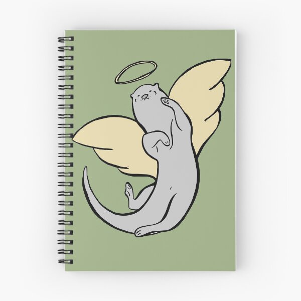 Artikelvorschau, Otter-Engel schwimmt durch den Himmel entworfen und verkauft von Otter-Grotto.