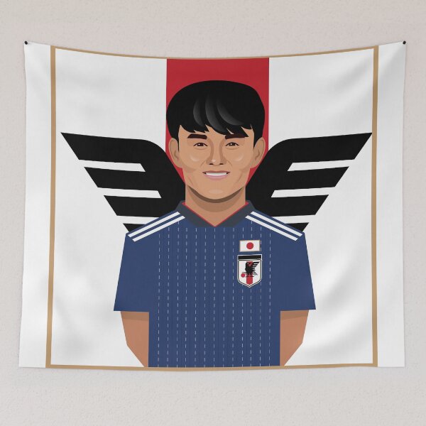 Item preview, Takefusa Kubo: Japanese Football (Soccer) Player designed and sold by thesdlnr.