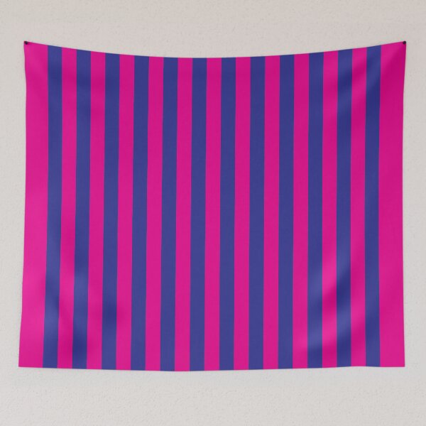 Item preview, Sharp Edge Pink and Blue Gothic Inspired Stripes designed and sold by redjaygraphics.