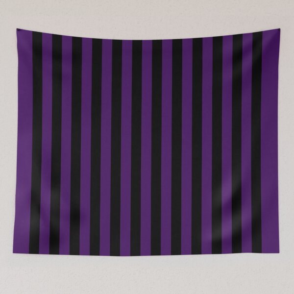 Item preview, Sharp Edge Purple and Black Gothic Inspired Stripes designed and sold by redjaygraphics.