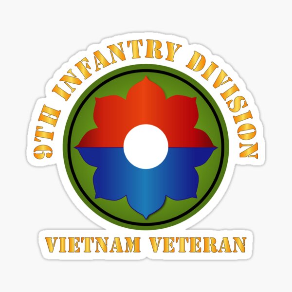 Item preview, Army -  9th Infantry Div - Vietnam Veteran V1 designed and sold by Military Insignia Products.