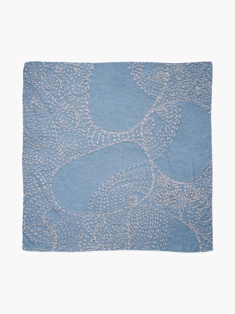 Alternate view of Rockpool Blue Scarf