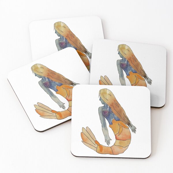 Item preview, Shrimp Mermaid designed and sold by annaleecake1.