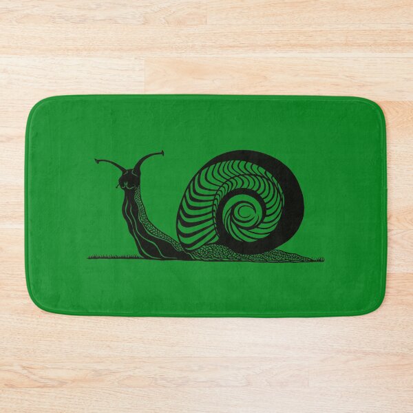 Item preview, Snail in Grass | Mollusk Design designed and sold by Monochromatics by Corie Mae Dark.