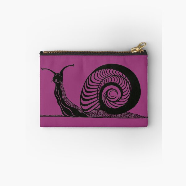 Item preview, Snail in Grass | Mollusk Design designed and sold by Monochromatics by Corie Mae Dark.