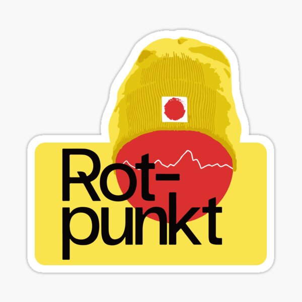 Rotpunkt Redpoint Free Climbing Sticker