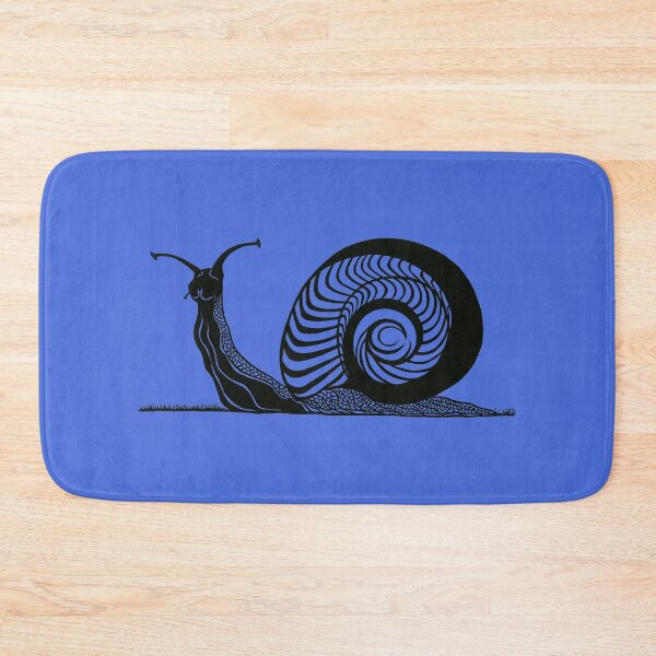 Item preview, Snail in Grass | Mollusk Design designed and sold by Monochromatics by Corie Mae Dark.