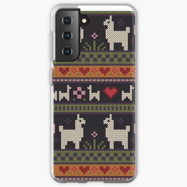 Llama Knit Samsung Galaxy Soft Case