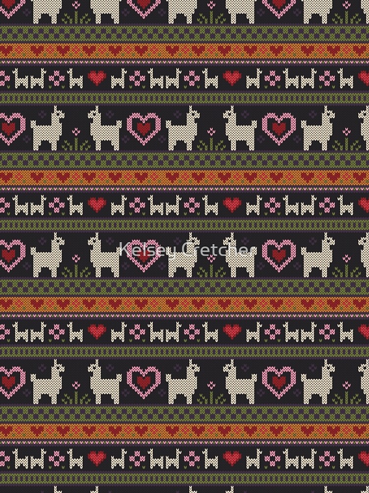 Llama Knit by kcretcher