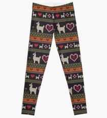 Llama Knit Leggings