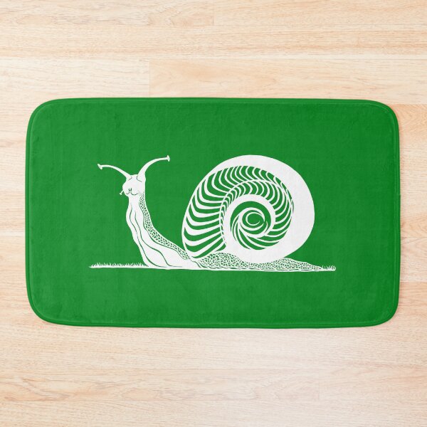 Item preview, Snail in Grass | Mollusk Design designed and sold by Monochromatics by Corie Mae Dark.