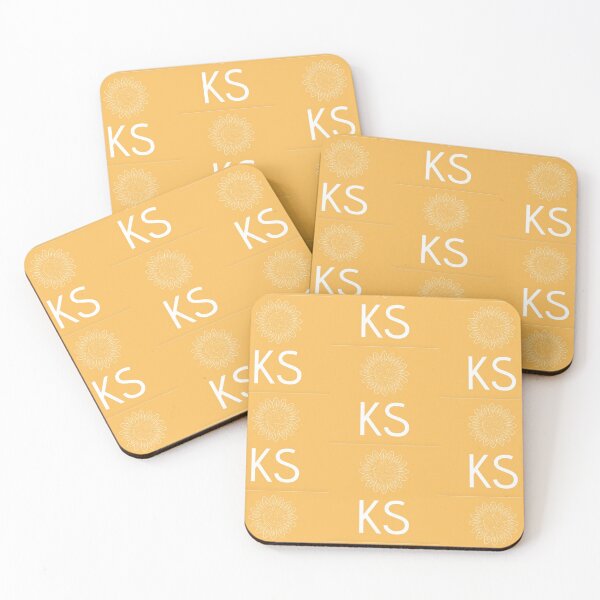 Kansas Sunflower Coasters (Set of 4)