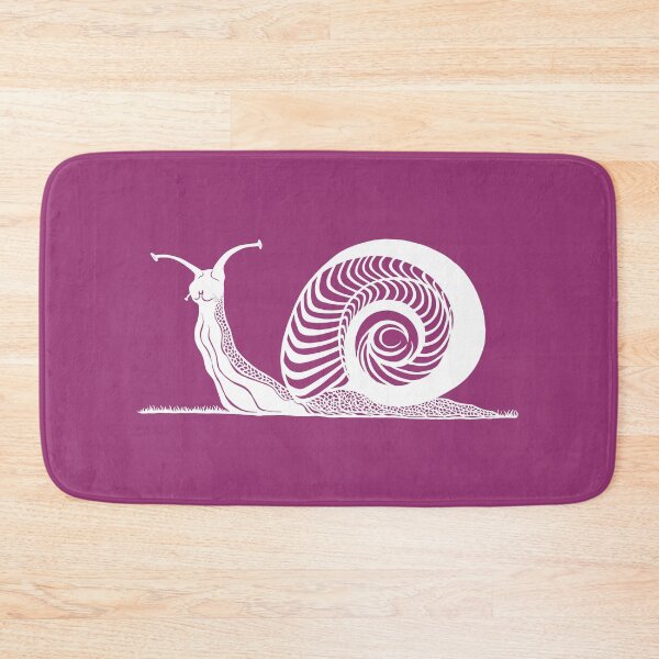 Item preview, Snail in Grass | Mollusk Design designed and sold by Monochromatics by Corie Mae Dark.