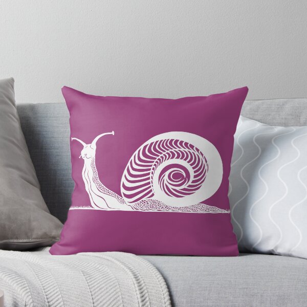 Item preview, Snail in Grass | Mollusk Design designed and sold by Monochromatics by Corie Mae Dark.