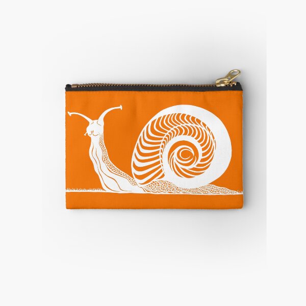 Item preview, Snail in Grass | Mollusk Design designed and sold by Monochromatics by Corie Mae Dark.