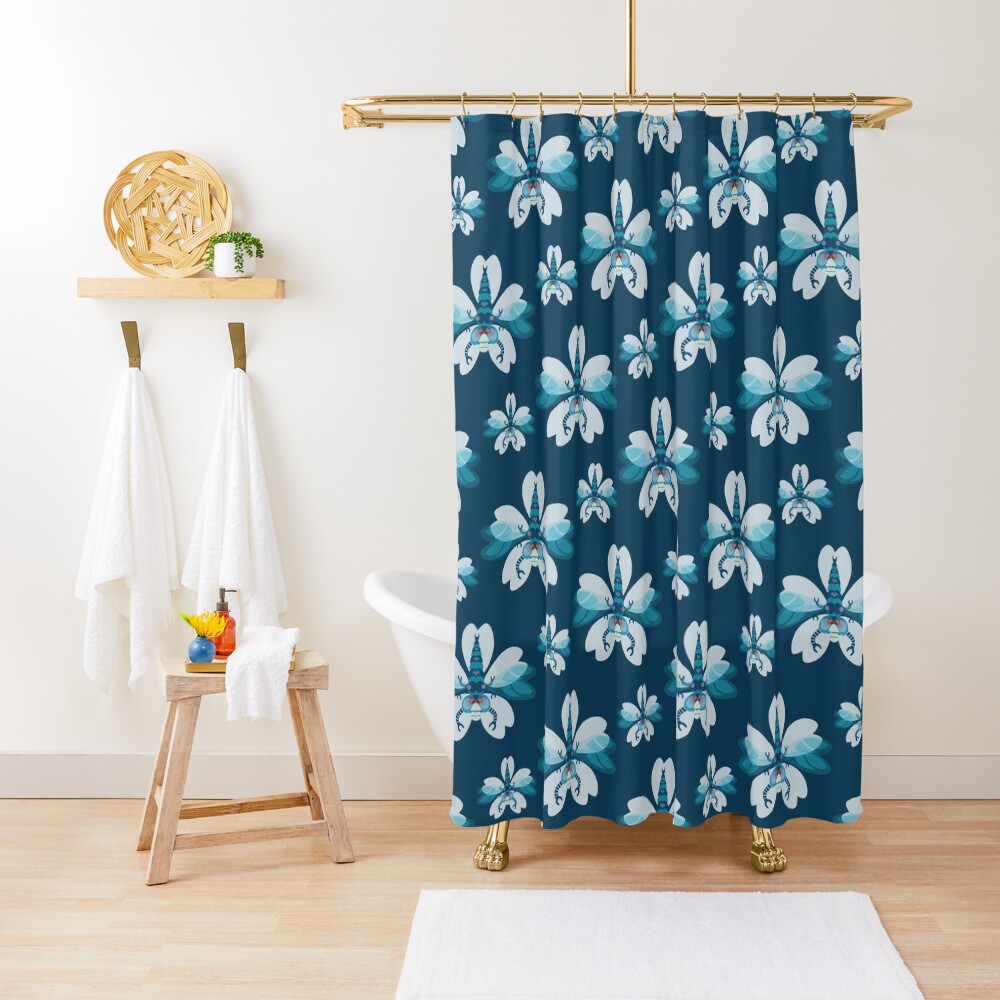Dragonfly Shower Curtain