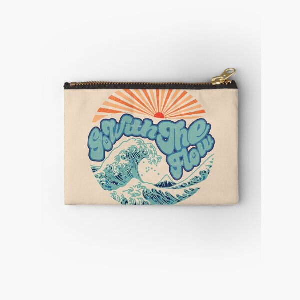 Item preview, vintage retro go with the flow design designed and sold by Nicole Weyer.