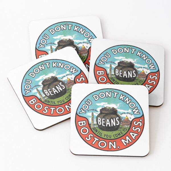 Item preview, Boston Massachusetts Vintage Travel Decal designed and sold by hilda74.