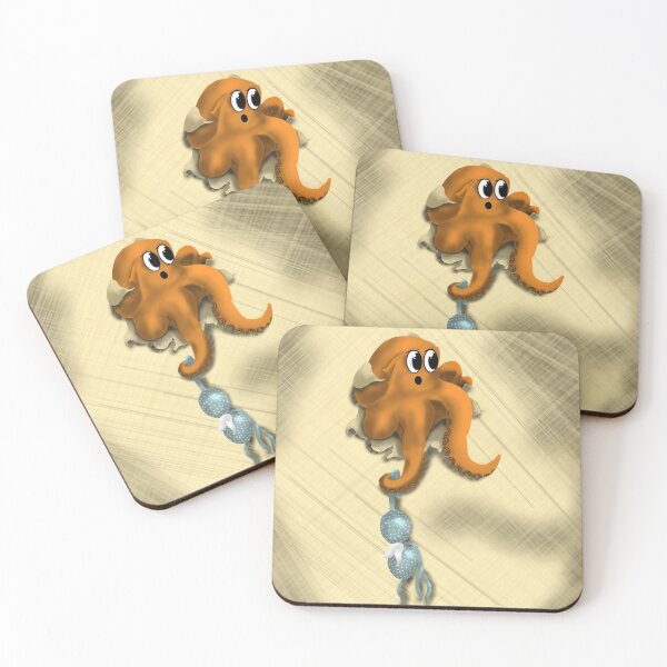 Item preview, Escaping octopus designed and sold by LindasDesign.