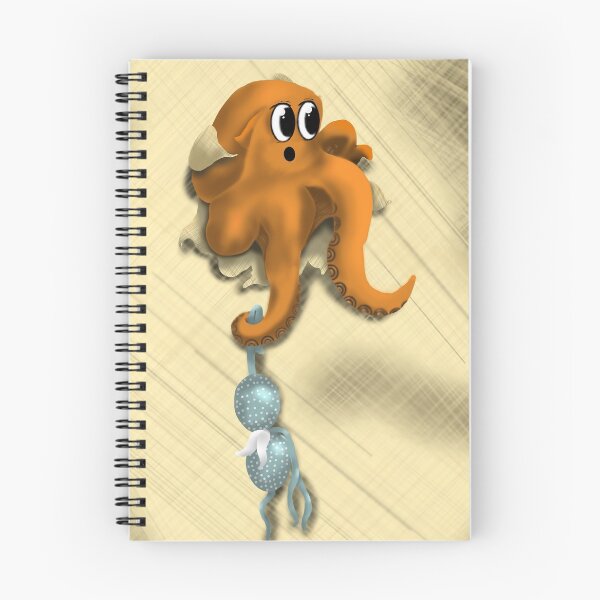 Item preview, Escaping octopus designed and sold by LindasDesign.