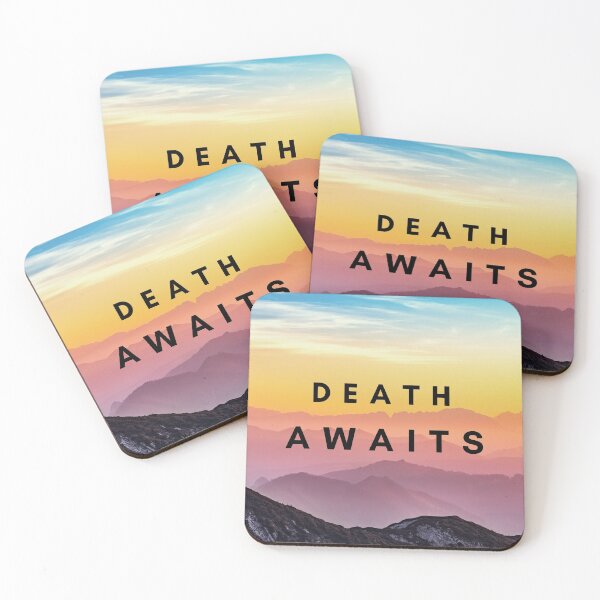 Item preview, Death Awaits (Version 1) designed and sold by BitterMercy.