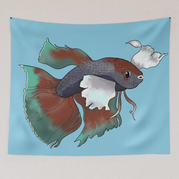 Item preview, Elephant Ear Betta designed and sold by LindasDesign.