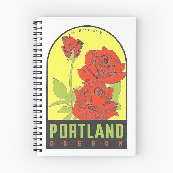 Item preview, Portland Oregon Vintage Travel Decal designed and sold by hilda74.
