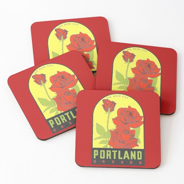 Item preview, Portland Oregon Vintage Travel Decal designed and sold by hilda74.