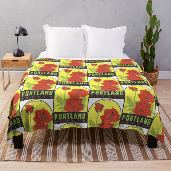 Item preview, Portland Oregon Vintage Travel Decal designed and sold by hilda74.