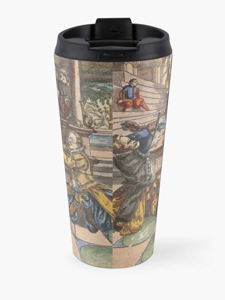 Alternate view of Joachim Meyer Medieval Sword Master HEMA Travel Mug