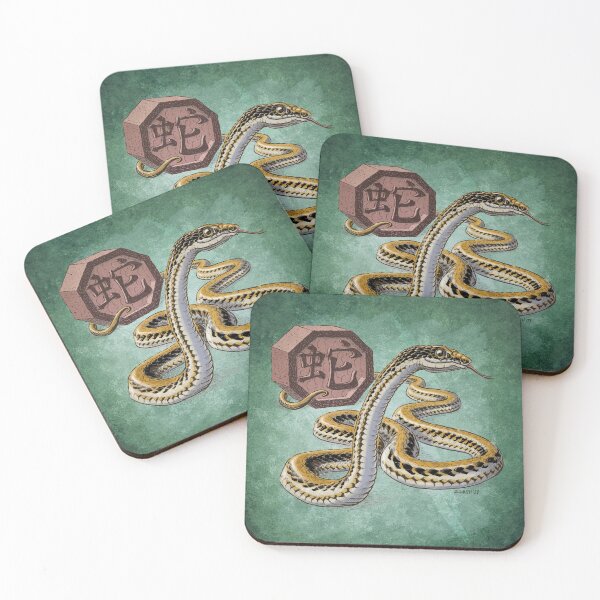 Item preview, Year of the Snake (for dark shirts) designed and sold by stephsmith.