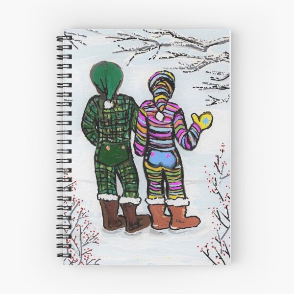 Item preview, Walking in our Winter Underwear designed and sold by Robin Kinnard.