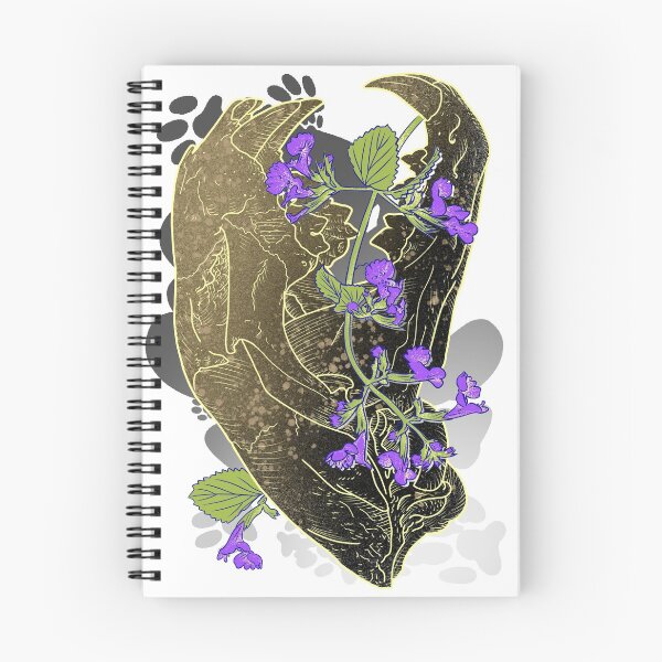 Item preview, Cat Skull with Catnip designed and sold by CJOrazi.