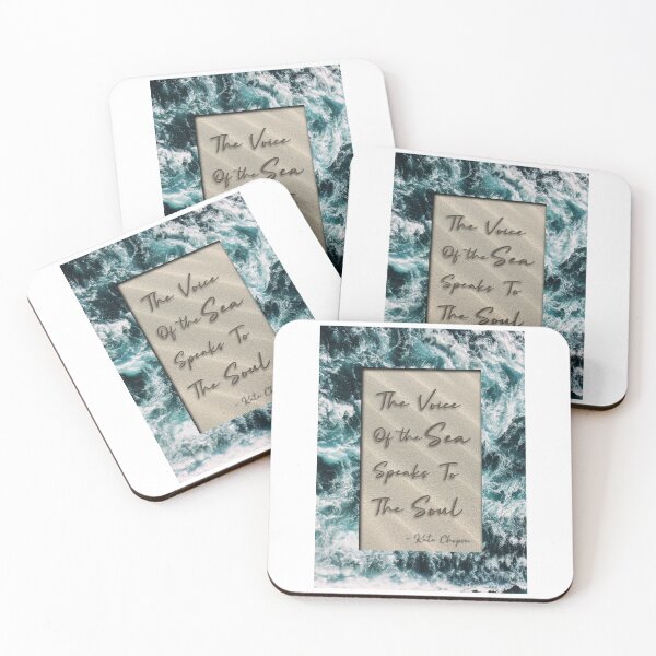 Item preview, Inspirational quote about the sea designed and sold by RARoberts.
