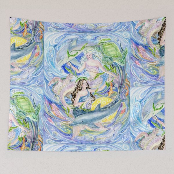 Item preview, Yin Yang Mermaids designed and sold by Cristina  Hansen.