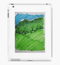 Green as the Hills iPad Case/Skin