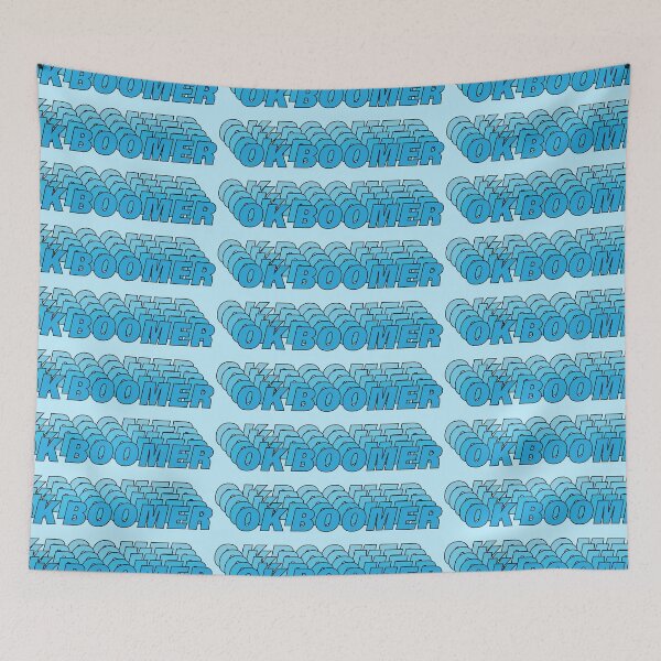 Item preview, OK BOOMER Blue designed and sold by SnotDesigns.
