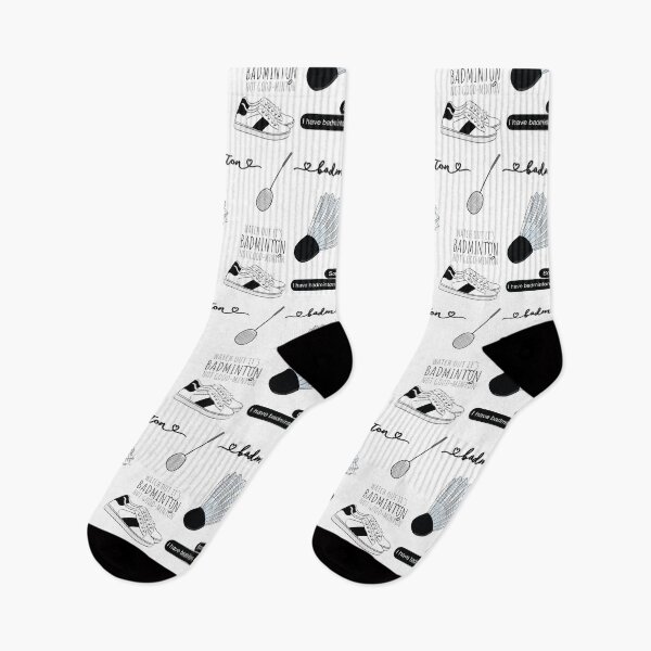 Item preview, Black Watercolor Badminton Pack designed and sold by The-Goods.