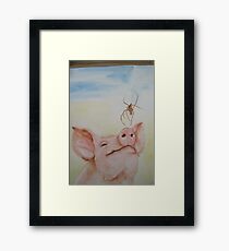 Wilbur and Charlotte Framed Print