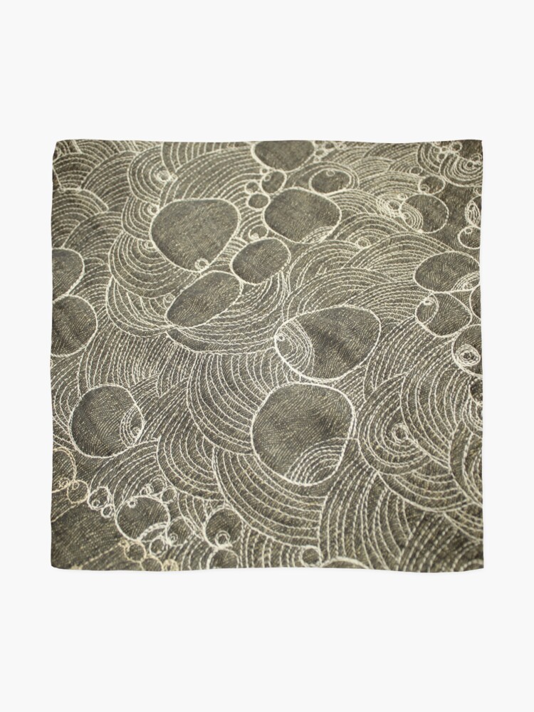 Alternate view of Rock Pool Grey Scarf