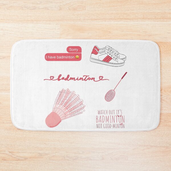 Item preview, Coral Watercolor Badminton Pack designed and sold by The-Goods.