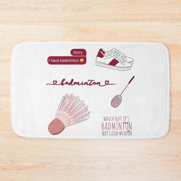 Item preview, Maroon Watercolor Badminton Pack designed and sold by The-Goods.