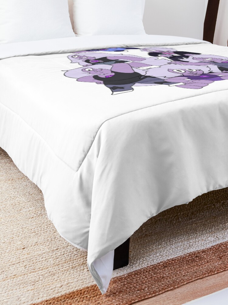Alternate view of The many faces of Amethyst Comforter