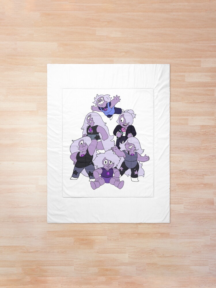 Alternate view of The many faces of Amethyst Comforter