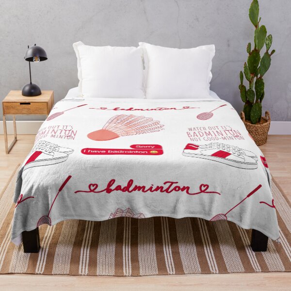 Item preview, Red Watercolor Badminton Pack designed and sold by The-Goods.