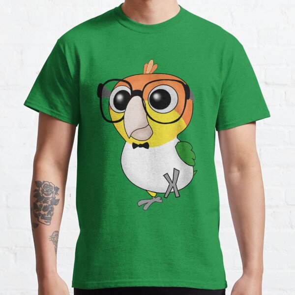 Nerdy for them Birdies Unisex Bird T-shirt - Bird Fluff