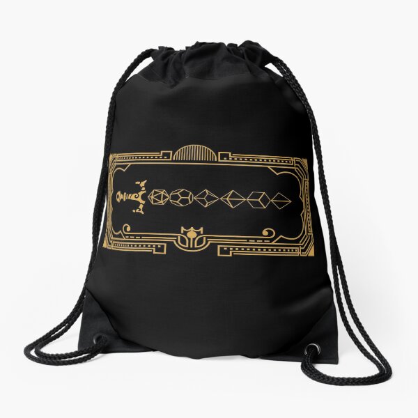 Item preview, Golden Framed Polyhedral Dice Sword designed and sold by pixeptional.
